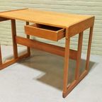 Vintage Design Houten Bureau Desk thumbnail 14