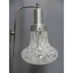 Vintage Hanglamp Met 3 Gewolkte Glazen Kappen thumbnail 15