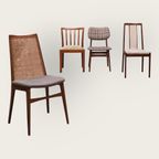 Vier Mid Century Eettafel Stoelen thumbnail 6