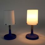 Ikea - Zweden - B0010 - Tafellampjes (2) - Kunststof Design - 90'S thumbnail 6