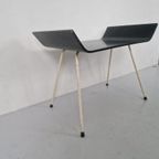 Hans Bellman Stijl Mid Century Side Table Gebogen Hout thumbnail 7