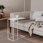 Blomus Fera Bijzettafel Van Staal, Gepoedercoat Wit. thumbnail 2