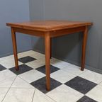 Danish Teak Extendable Dining Table 1960S thumbnail 2