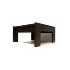 Vintage Vierkante Brutalist Salontafel Ontworpen Door Harry De Groot Voor Leolux thumbnail 6