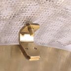 Carl Fagerlund Kristal En Messing Plafonnière, Lyfa 1960s thumbnail 9