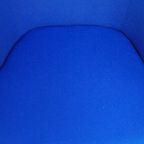 Vintage Blauwe Walter Knoll Duits Design Lounge Fauteuil Model 369 Met Een Nieuwe Zitting thumbnail 7