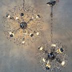 2x Vintage Sputnik ‘dandelion’ Hanglamp thumbnail 13