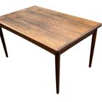 Vintage Eettafel Palissander Table Jaren 70 Verlengbaar thumbnail 5