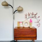 Vintage Dijkstra Dubbele Boog Vloerlamp thumbnail 8