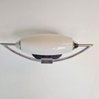 Vintage Peill & Putzler Bolero Wandlamp Wit Glas Germany ‘70 thumbnail 5