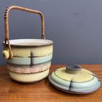 Art Deco Ceramic Candy Or Cookie Jar thumbnail 3