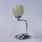 Art Deco Bureaulamp Met Verstelbare Kap thumbnail 5