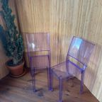 2X Kartell La Marie Philippe Starck Stoel - Violet thumbnail 6