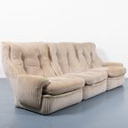 1970’S Vintage Italian Design Three Seat Sofa / 3 Zitsbank / Bank From Pizzetti thumbnail 2