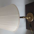 Vintage Klassieke Geborstelde Messing Tafellamp thumbnail 3