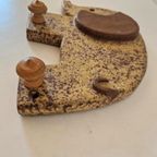 Vintage Kapstok Jaren 70 Keramieke Olifant Kapstokje thumbnail 7