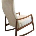 Ole Wanscher France & Son Fauteuil Schommelstoel 'ulfborg' Vintage thumbnail 10