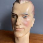 Plaster 1930S Mannequin Head thumbnail 7