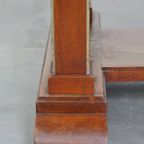 Uitschuifbare En Mooie Originele Art Deco Eettafel Voor 4 Tot 6 Personen Met Mooie Details thumbnail 17
