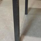 Vintage Mid Century Minimalist Salontafel, Zwart, 145X45 Cm thumbnail 11