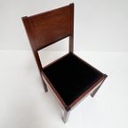 Haagse School Set Eetkamerstoelen Van Muntendam, 1920's thumbnail 10