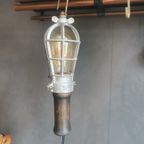 Crouse Hinds Werklamp ' Troublelight' Uit De Jaren 30. thumbnail 8
