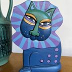 Laurel Burch Style Cat thumbnail 2
