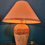 Roze Marmeren Mozaïek Lamp, 1980S thumbnail 10