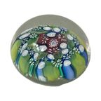 Handmade - Millefiori - Presse Papier / Paperweight- Floral Decor - Marked At Bottom thumbnail 3