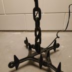 Vintage Ketting/schakellamp Brutalist Style Jaren 50-60 thumbnail 8