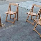 Set Van 4 Aldo Jacober Trieste Klapstoelen, Bazzani Italy thumbnail 19