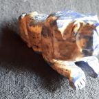 Sassanische/perzische (4/7e Eeuw) Lapis Lazuli Leeuw Amulet thumbnail 7