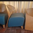 3x Fauteuil "rav" Noors Design, Fora Form thumbnail 3