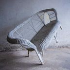 3 Seater +2X1Seater White Rotan Club Chairs thumbnail 11