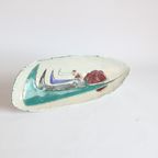 Abstract Ceramic Bowl By Hugria, Belgium 1960S thumbnail 14