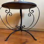 Vintage Tafeltje Salontafeltje Bijzettafel Frans thumbnail 8