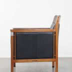In Goede Staat Verkerende Zwarte Art Deco Schuitema Design Fauteuil Uit De Decoforma Serie thumbnail 6