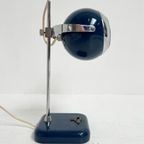 Blauwe Space Age Tafellamp, 1960's thumbnail 5