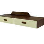 Vintage Wandkastje Wandrek Jaren 60 Teak thumbnail 11