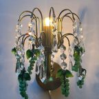 10 Beschikbaar Groene Druiven Wandlampen Vintage Kristal thumbnail 5