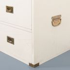 Pair Of Military Campaign Style Storage Units / Commode / Ladekast / Kast thumbnail 7
