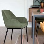 Kave Home Konna Eetkamerstoel Groen Set 4 | Van €185 P.s. Nu thumbnail 2