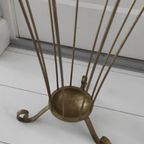 Vintage Paraplustandaard Goudkleurig thumbnail 4