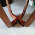 Art Deco Bijzettafel Hout Vintage thumbnail 11
