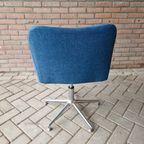 Retro Bureaustoel Verstelbaar Draaibare Stoel Draaistoel thumbnail 5