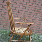 Retro Armfauteuil Met Kussens Opknapper thumbnail 7