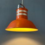 Oranje Vintage Space Age 'Bucket' Hanglamp Van Ateljé Lyktan thumbnail 6