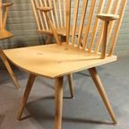 Vintage Deens Design Eettafel Met 5 'mikado' Stoelen, Kvist thumbnail 21