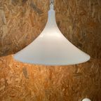 Heksenhoed Lamp Dutch Design Door Harco Loor, Space Age Modernistische Lamp Jaren 80 Wit Kunststo thumbnail 4