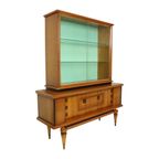 Vintage Vitrine Kast Scandinavische Stijl Jaren 50 Rockabilly thumbnail 8